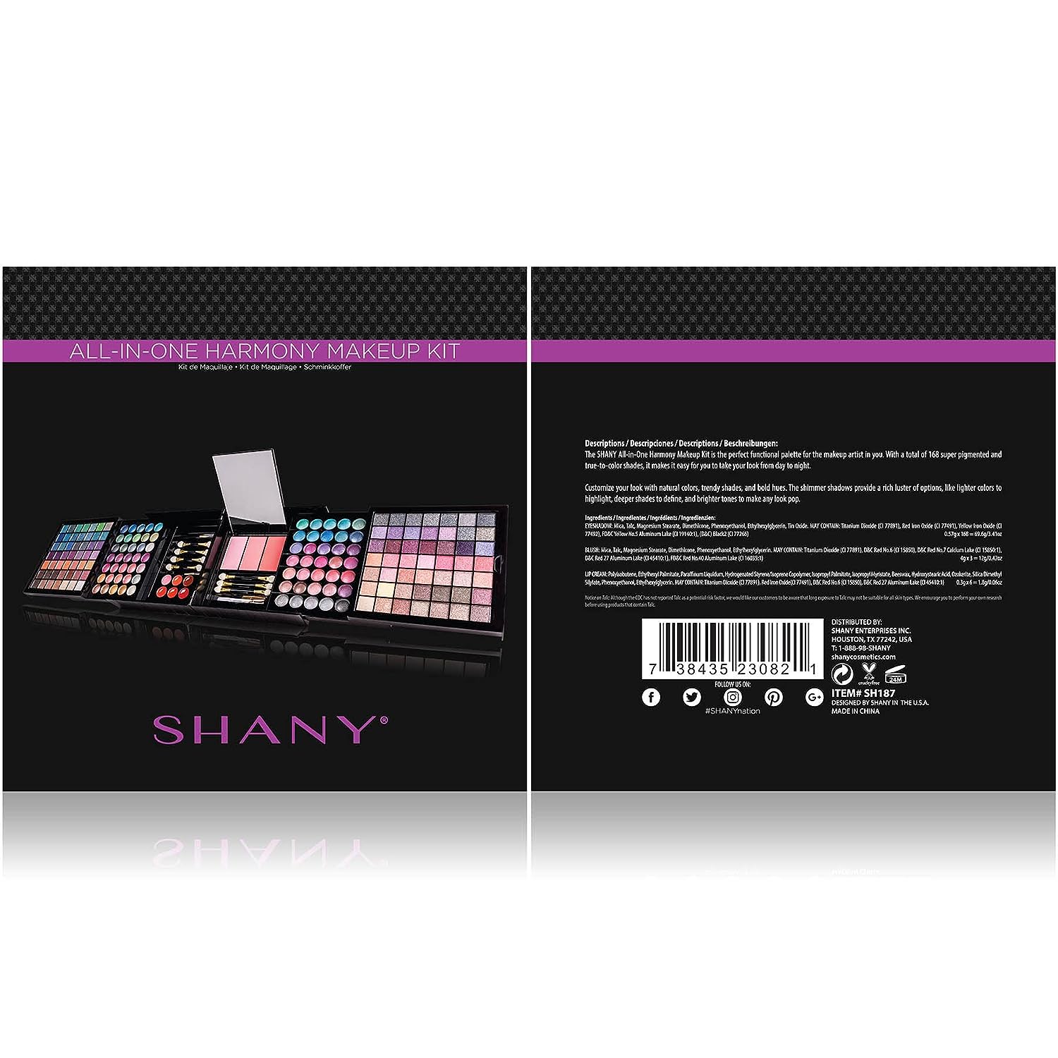 SHANY All In One Harmony Makeup Kit - Ultimate Color Combination - New Edition - Image 3